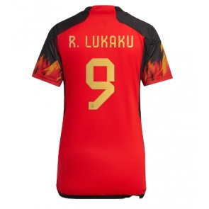 Belgia Romelu Lukaku #9 Hjemmedrakt Kvinner VM 2022 Kortermet